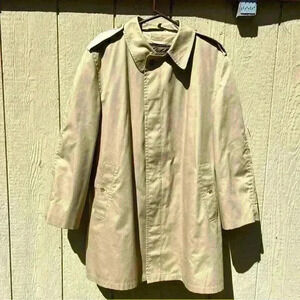 Vintage Men’s London Fog Maincoats Trenchcoat Insulated Removable Liner